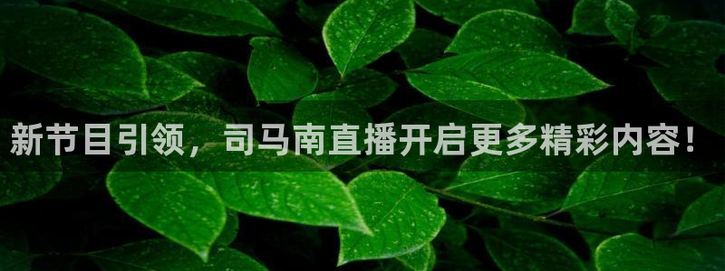24直播网app下载：新节目引领，司马南直播开启更多精彩内容！